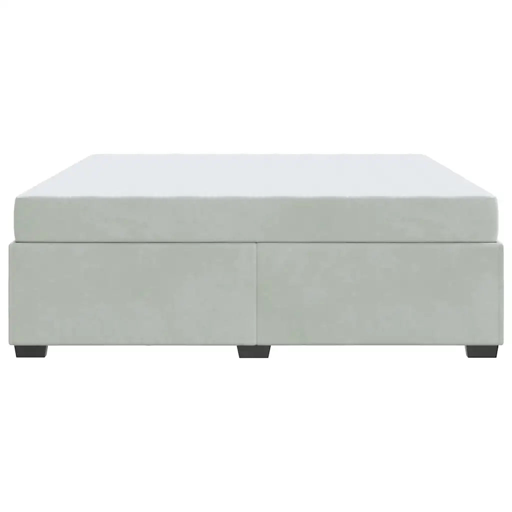 Struttura del letto Grigio chiaro 180 x 200 cm Tessuto 3399302