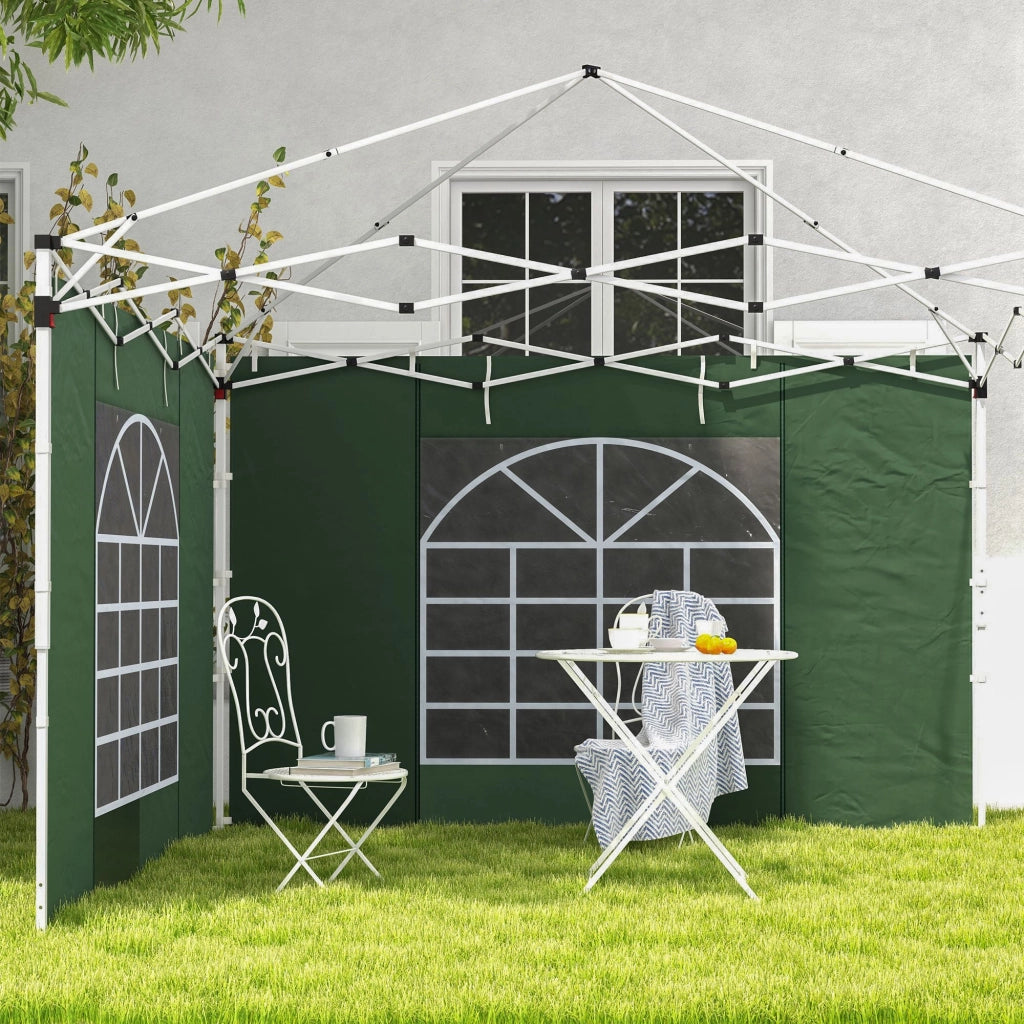 Pannelli Laterali per Carpa ¨C zephmum ¨C Verde 295x195 cm