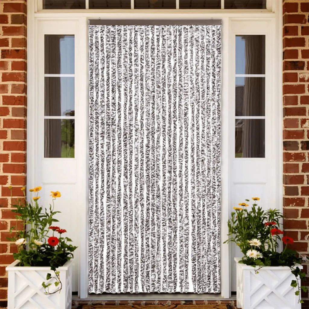 Zanzariera Marrone e Beige 100x220 cm Ciniglia CFW8929213