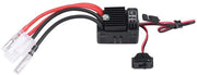 ESC Geborsteld 60A - Acqua Resistente - Adatto per Auto 1/10 - Modalità Fwd/Rev/Br - Modulo di Capacità - Resistente ai Colpi - Regolatore