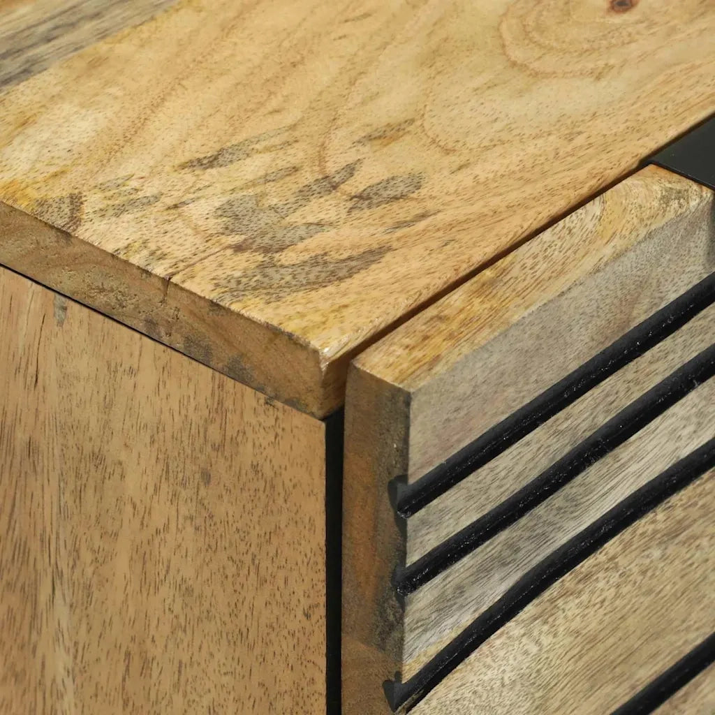 Credenza Marrone 60 x 33.5 x 75 cm Legno massello di mango 4017939