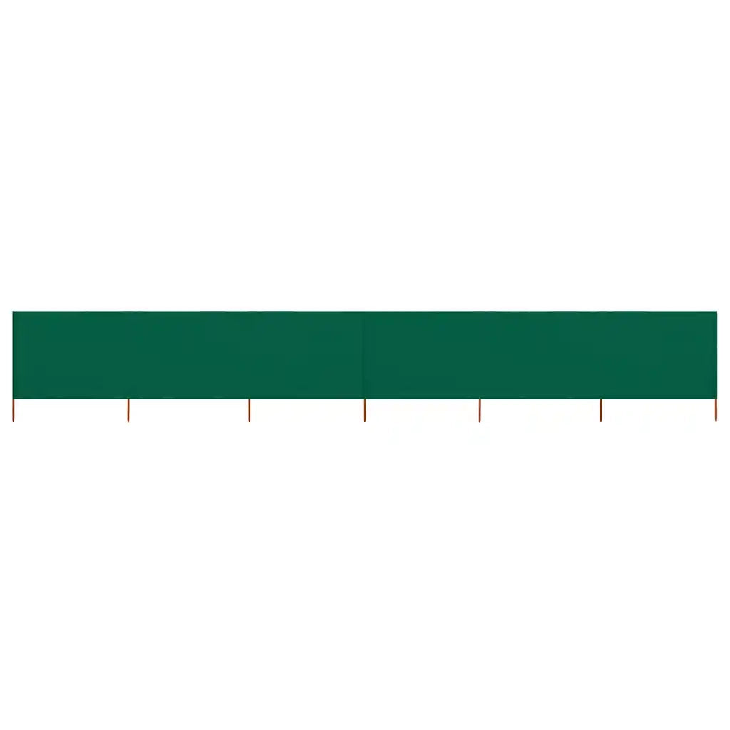 Paravento a 6 Pannelli in Tessuto 800x120 cm Verde cod mxl 9825