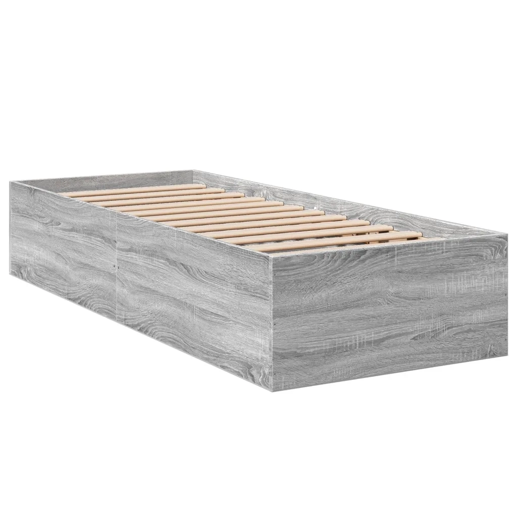 Giroletto Grigio Sonoma 90x200 cm in Legno Multistrato