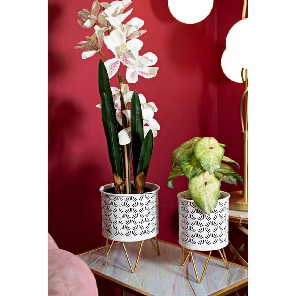 Coppia Vasi Stile Classico cm Ø 16X20 - 13X20 - CARLYOPPIA