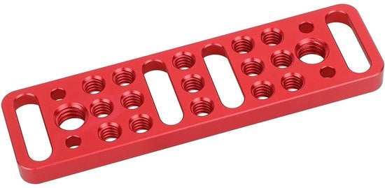 Supporto multifunzionale per tavolo da lavoro - VESA 75mm - Fissaggio senza viti - Struttura in alluminio duraturo - Peso ridotto 50 gram - Pannello di montaggio