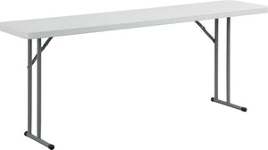 Tavolo Catering Rettangolare Bianco Tosini CZ180