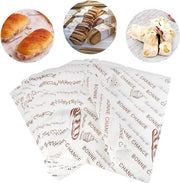 Papel di Confezione per Alimenti - 36 x 26 cm - Inerte per Formaggi e Pane - Papel per Insaccati e Confezione - Papel di Confezione per Alimenti Sicuro - Ideale per Hamburger, Patat Fritte e Altro