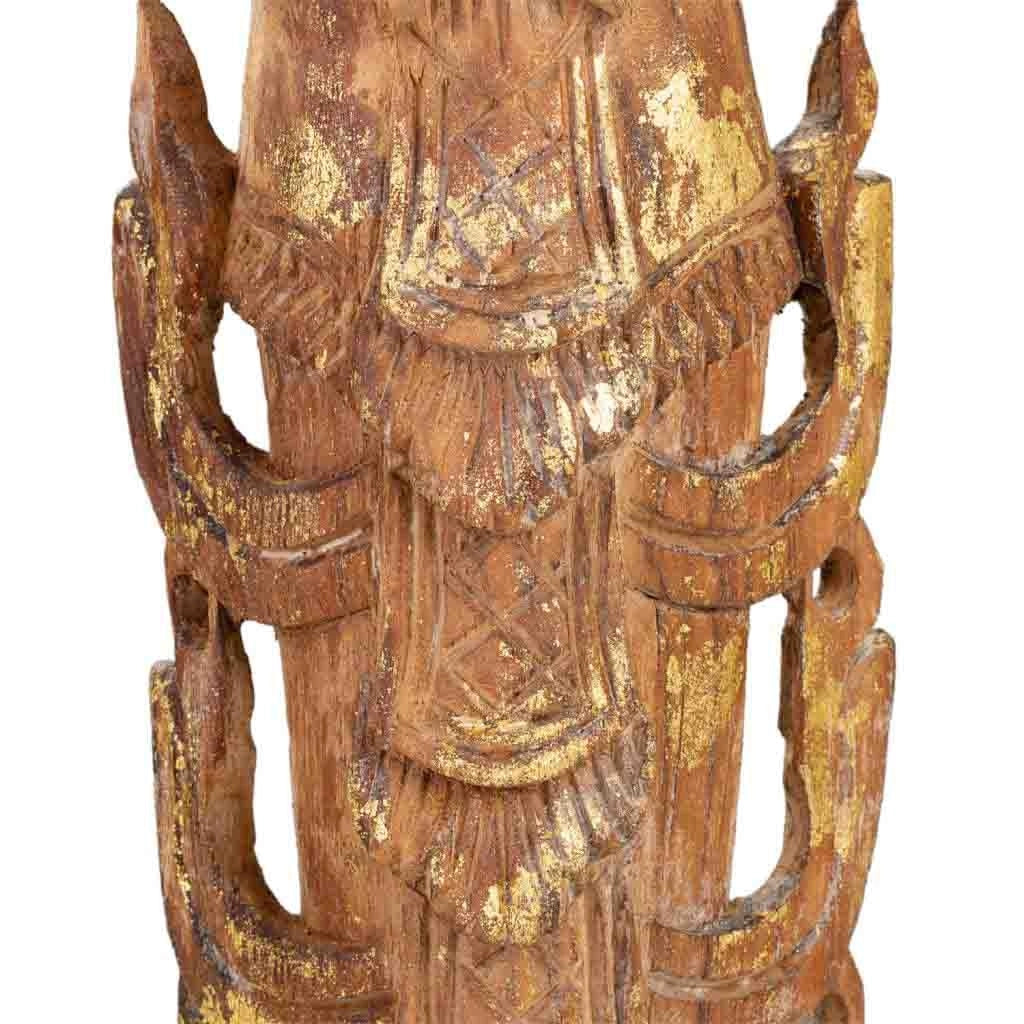 Figura decorativa di origine tailandese 12,5x7,5x76h