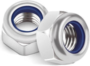 Set di viti a chiusura automatica M3, 10 pezzi in acciaio inox A2, viti a 6 facce DIN985, viti a chiusura per fissaggio e montaggio