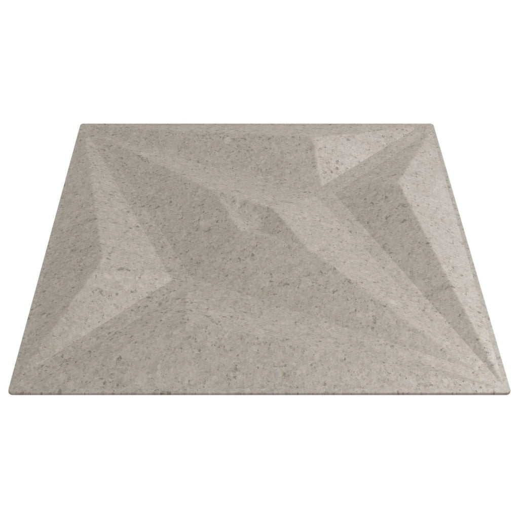 Pannelli da parete 12 pz 50 x 50 cm Beton Stella Schiuma XPS 42046075