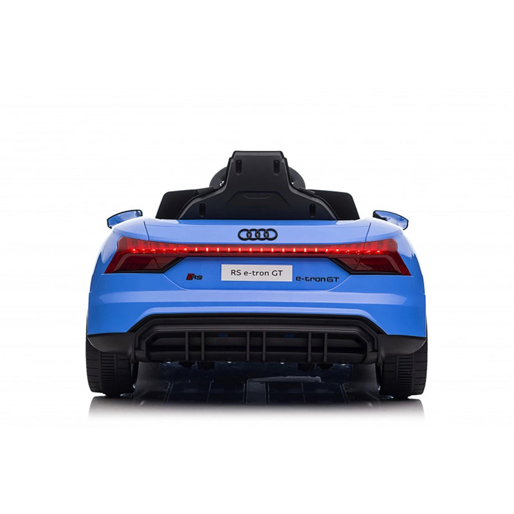 Macchina Elettrica per Bambini 12V Licenza Ufficiale Audi RS E-Tron GT con Telecomando Blu