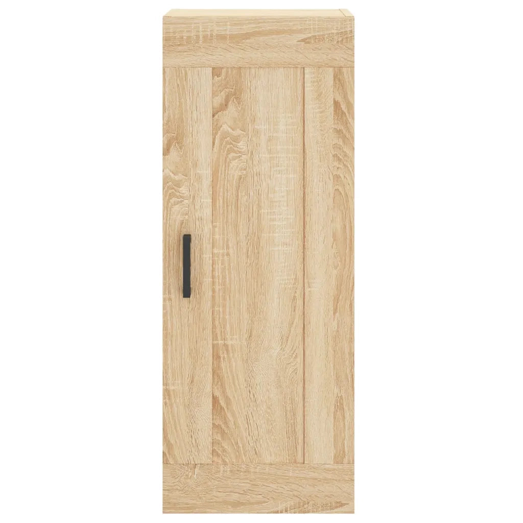 vidaXL Credenza Rovere Sonoma 34,5x34x180 cm in Legno Multistrato