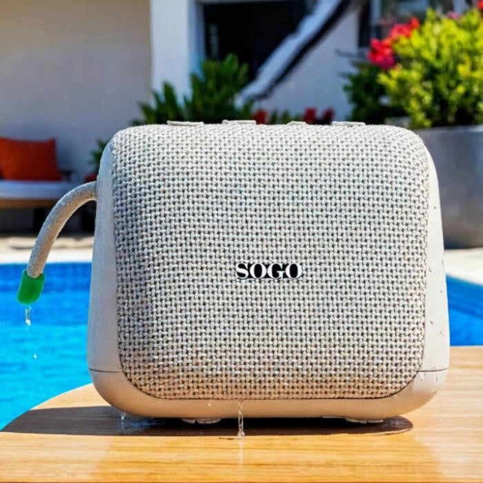 Altoparlante Bluetooth portatile 5W, impermeabile IP67, batteria 1200mAh, funzione TWS e vivavoce - SOGO