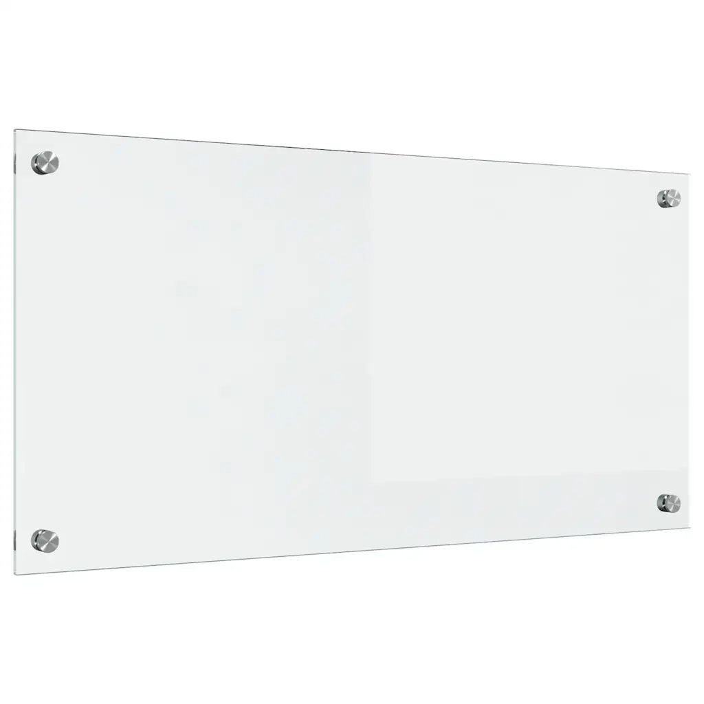 Schienale da cucina Trasparente 80 x 40 cm vetro temperato CFW4981354