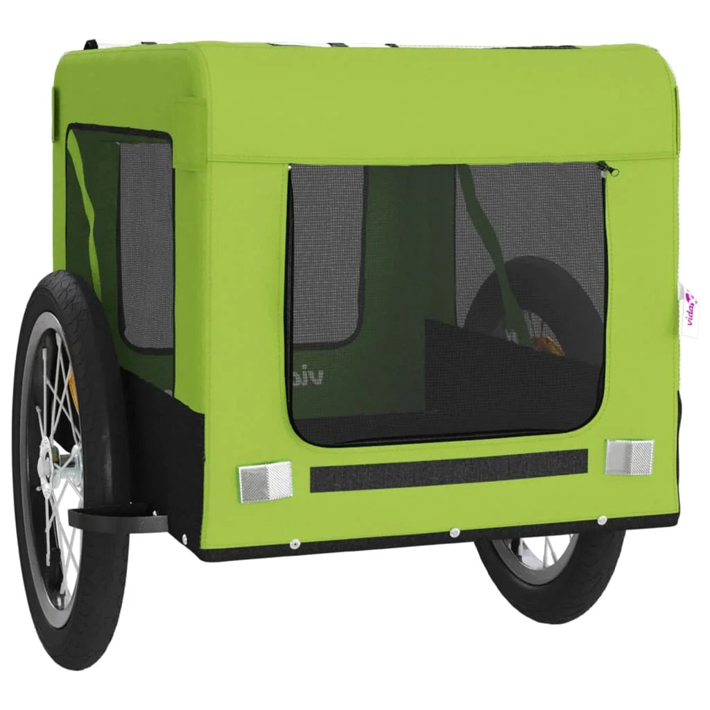 Rimorchio/carrello per animali domestici verde 02_0044285