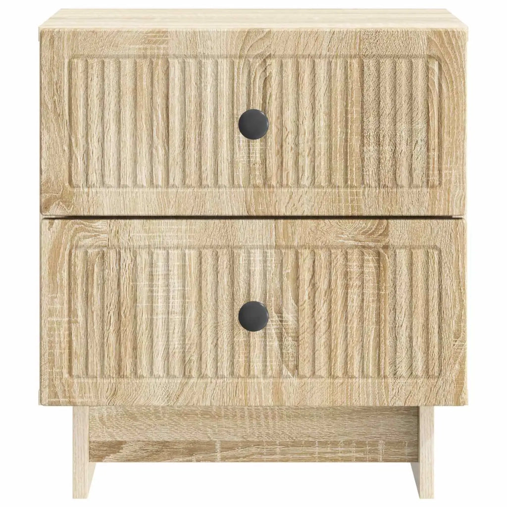 Armadio da Notte 2 pcs Rovere Sonoma 43 x 34,5 x 47,5 cm 893840