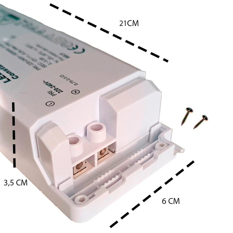 Alimentatore Trasformatore CV 150W 24V 6,25A Tensione Costante 210X67X34mm