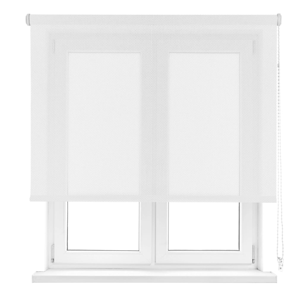 Tenda a rullo Viewtex Screen  5% Grado di apertura bianco 105 x 190 cm - Made in Europe - 5 anni di garanzia
