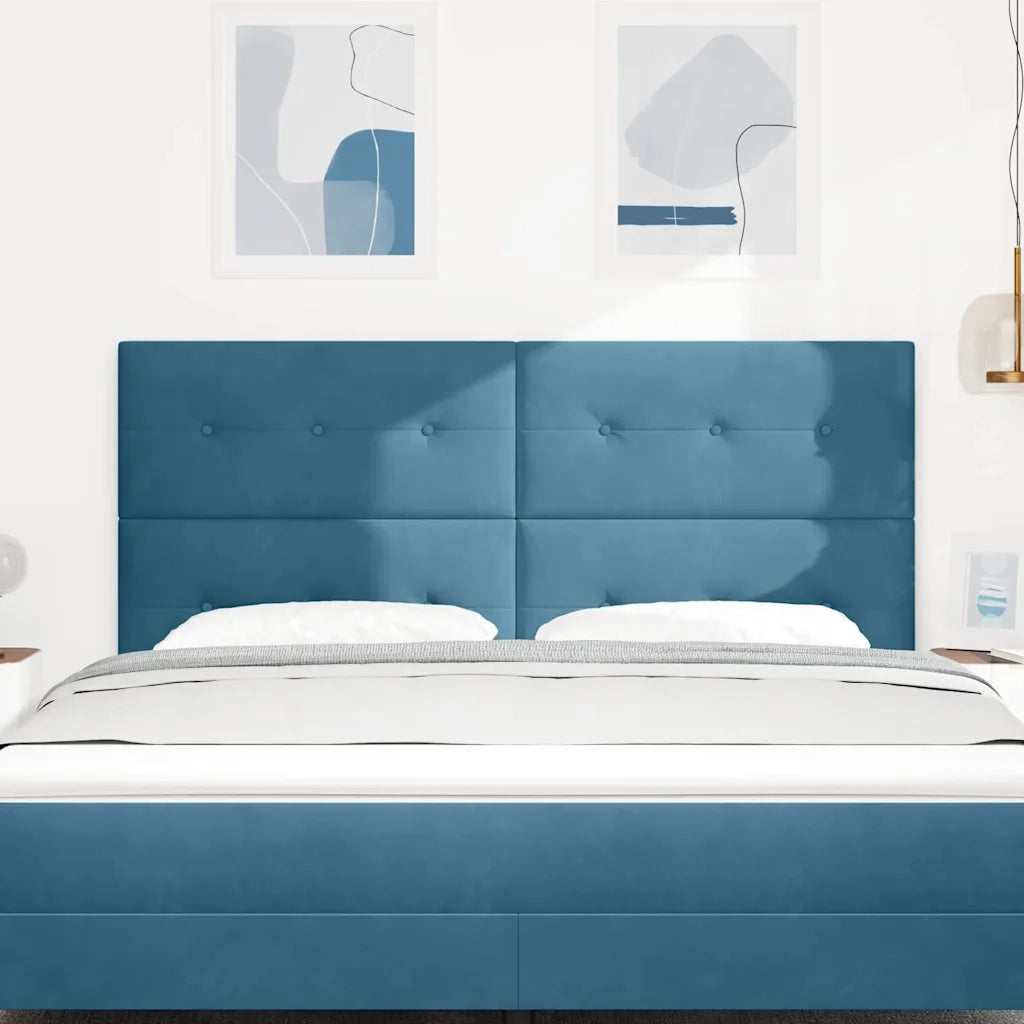 Testiera | Testata Blu Scuro 180 cm Velluto