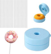 Fornitore di Cakepop - Forma di Cakepop Blu - 20 Stuzzadi - Fornitore di Cakepop in Plastica - Desserti/Gelati/Dolci - Per la Cucina Casalinga - Materiale affidabile - Fornitore di Cakepop
