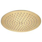 Soffione Doccia Rotondo Rea Js-p014bg 30cm Brush Gold
