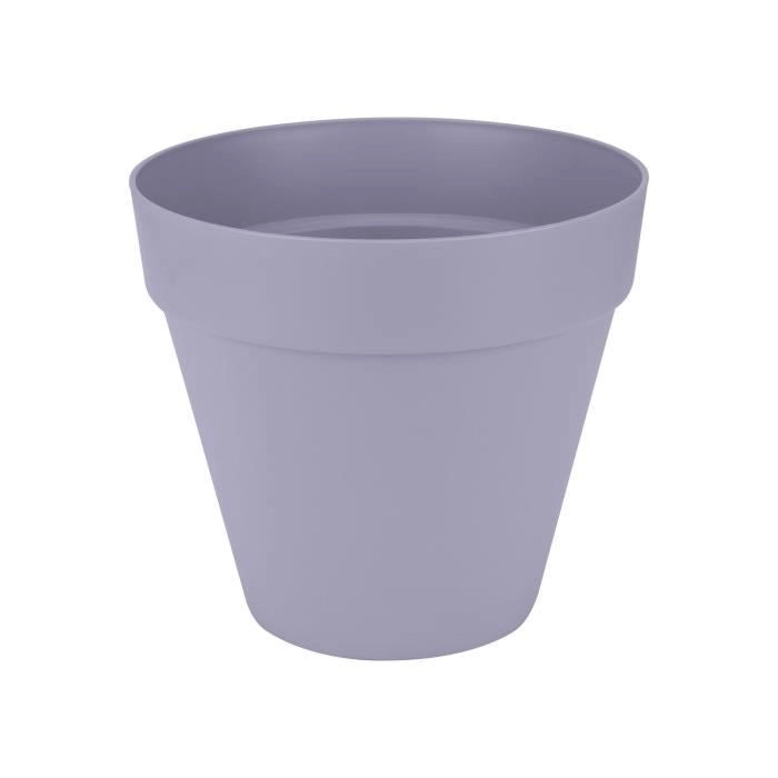Vaso da fiori - Elho - Loft Urban Round - Viola - L 29 x P 28,5 x H 26 cm - Esterno - 100% riciclato
