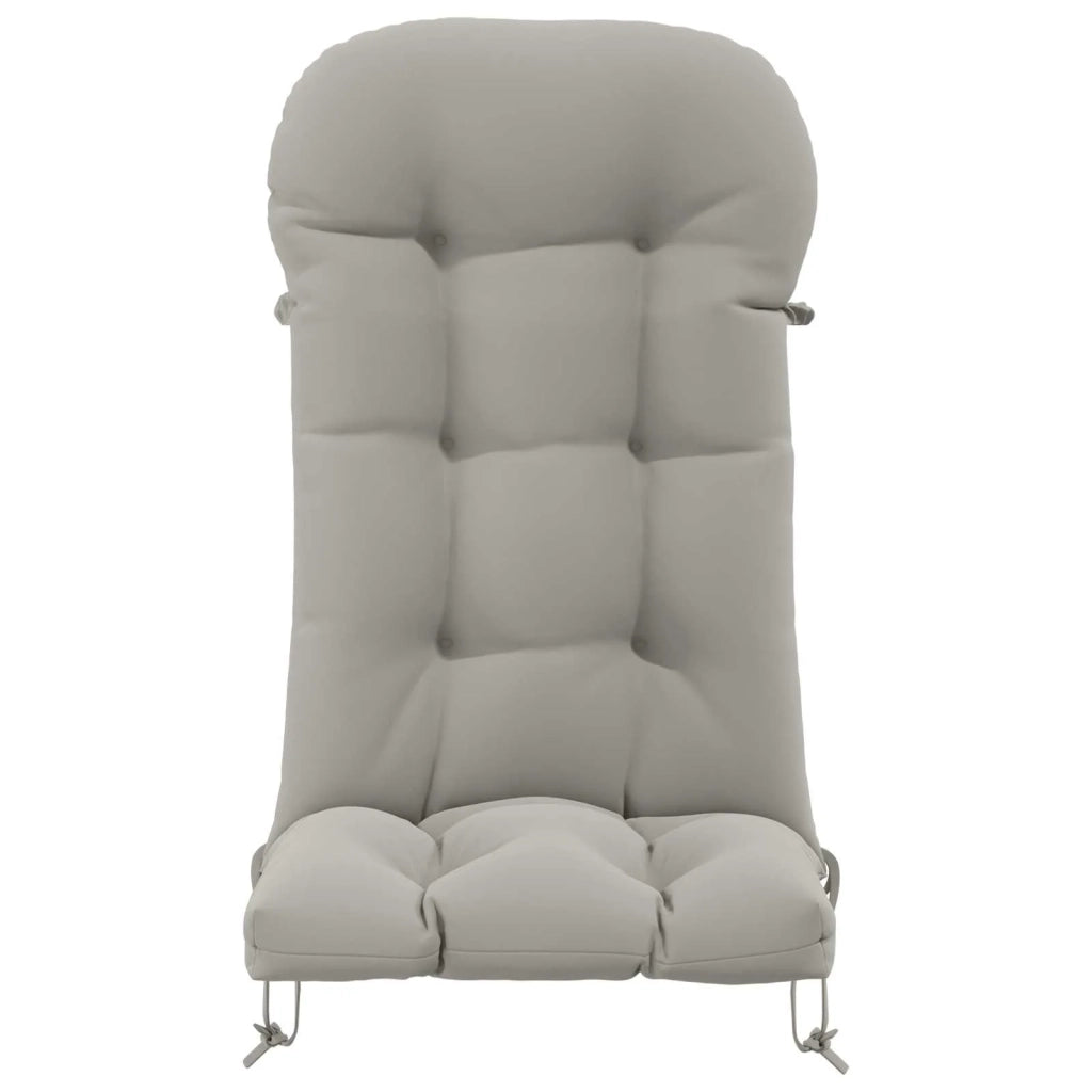 Cuscino per Lounger Sole PUTTEN 100% Poliestere Grigio 948229
