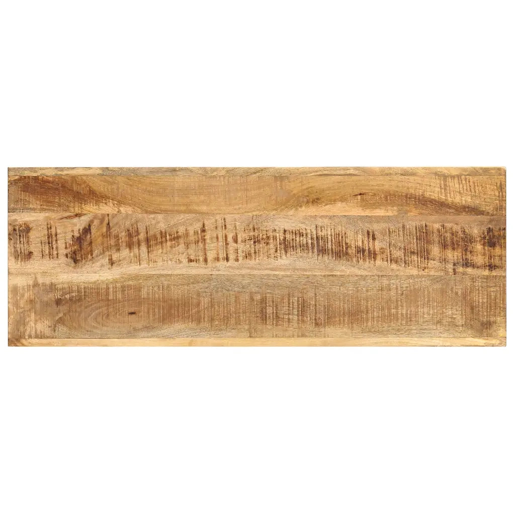 Tavolo Consolle 110x35x76 cm in Legno Massello di Mango 285945