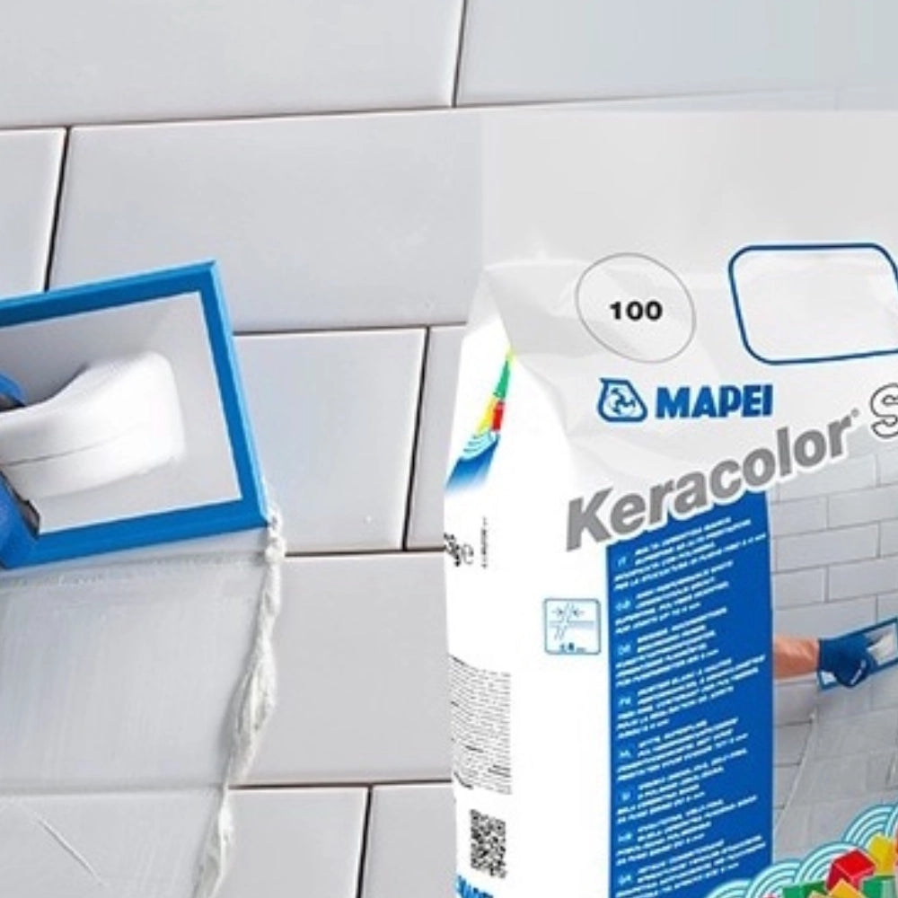 Stucco fughe grana super fina keracolor sf 100 colore bianco confezione 5 kg