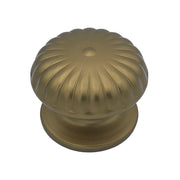 Pomolo fisso per porta SAGUATTI 161/80GB in alluminio bronzo satinato