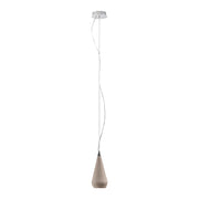 PAVÈ - Lampada a Sospensione in Cemento Grigio con Attacco GU10, Potenza 50W, IP20, Design Essenziale Firmata Andrea Lazzari - Rossini Group