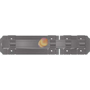 CATENACCIO TRAVERSO A FISSARE SMERALDA DDF  VERN NERO MM 45X210