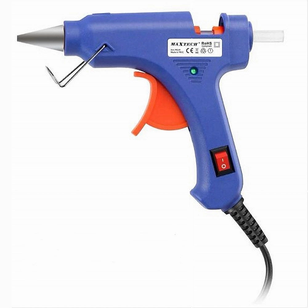 Trade Shop - Pistola Termofusione Per Colla A Caldo Incollatrice 30 W Fai Da Te Hobby Pie-01 -