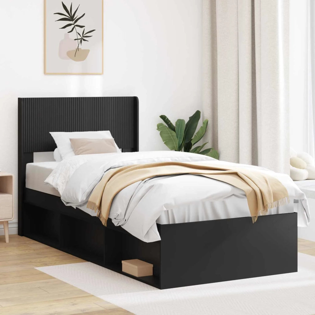 Testiera Letto Nero PB