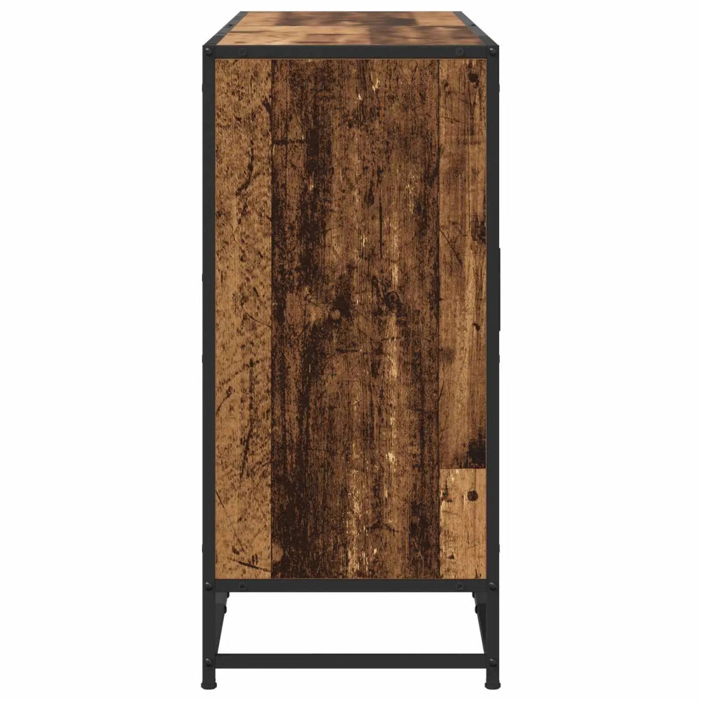 Credenza Legno antico 134 x 35 x 76 cm Legno ingegnerizzato 3446626