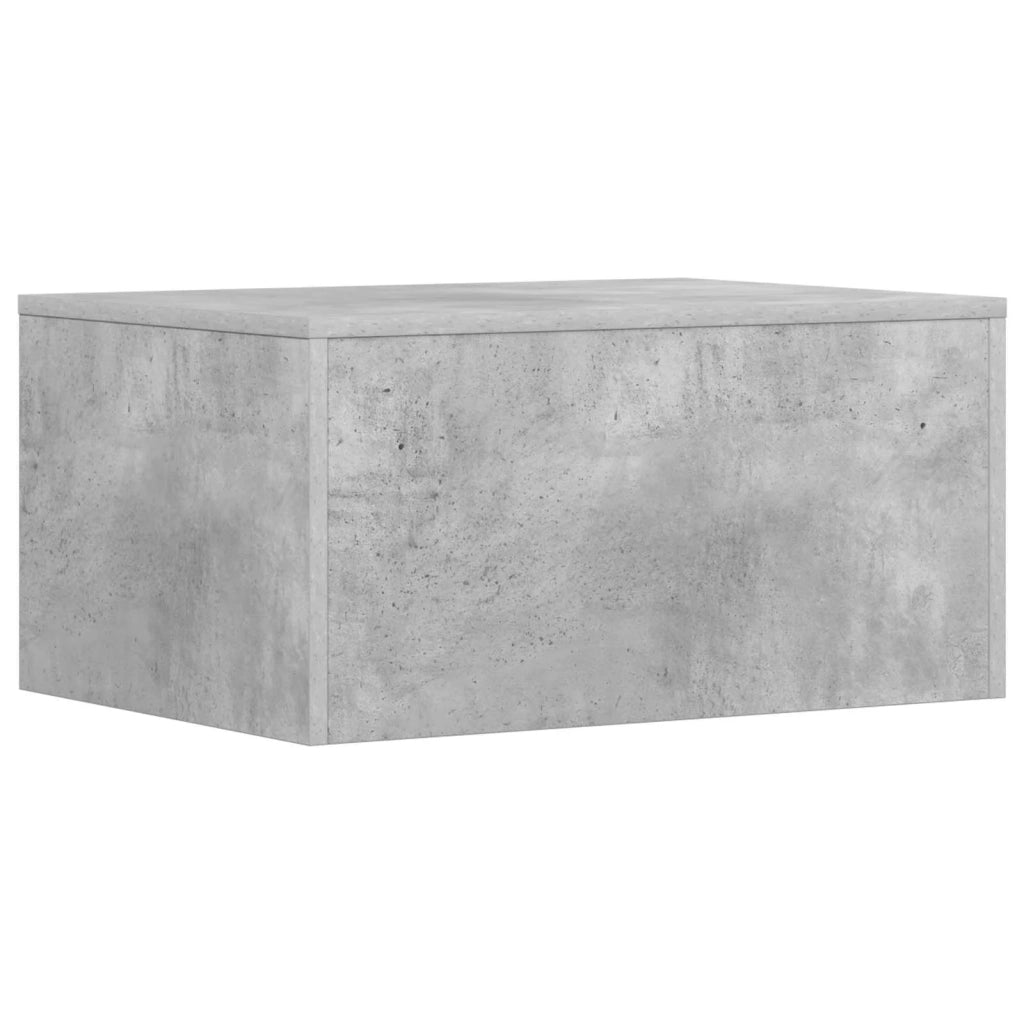 Scrivania a parete Grigio cemento 60 x 45 x 30 cm 891387