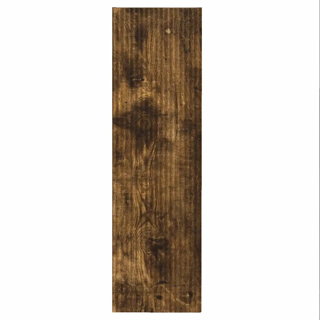 Mobile TV da parete-Mobile TV a Muro-Credenza TV Rovere fum¨¦ 30 x 31 x 100 cm