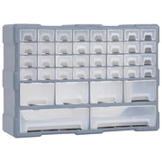 Organizzatore multi-cassetto con 40 cassetti scatola da cucito mobiletto portaoggetti cassetta degli attrezzi unità organizzativa 02_0003258