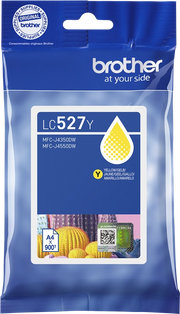 Brother LC527Y cartuccia d'inchiostro 1 pz Originale Giallo