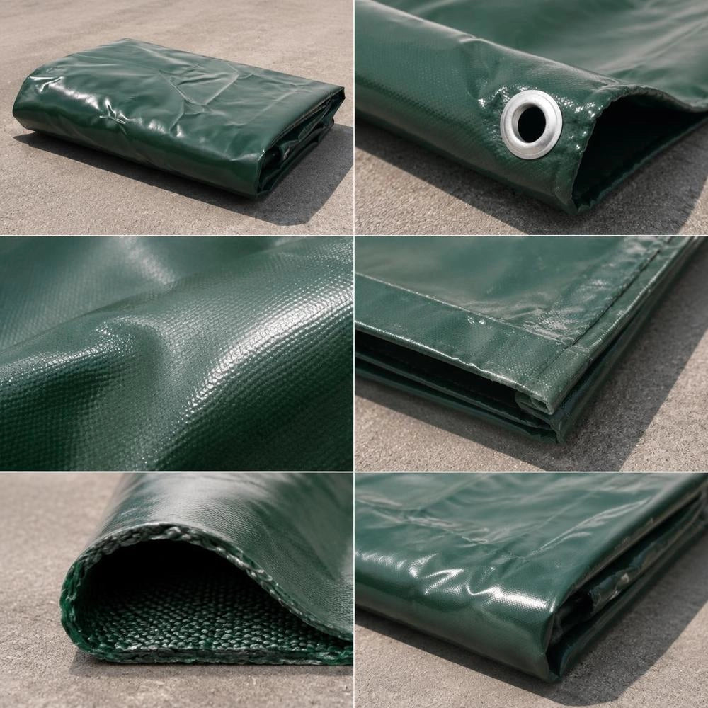 Tarpaulin 650 G/square Meter 1.5 X 6 M Green