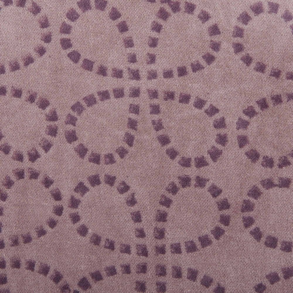 Set di 2 cuscini in velluto con motivo geometrico 45x45 cm rosa soggiorno camera da letto stile boho