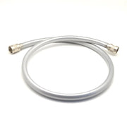 FLESSIBILE DOCCIA ARGENTO METALLIZZATO FC 1/2 X FC 1/2- cm 100- DH- pezzi 1