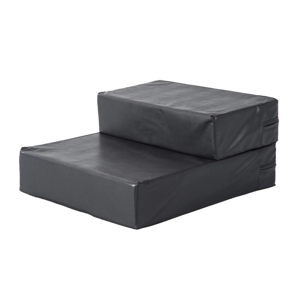Scaletta Folding per Cani e Gatti 2 Gradini 20 cm ¨C zephmum ¨C Nero