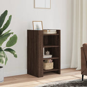 Credenza Rovere Marrone 45x35x75 cm in Legno Multistrato 848387
