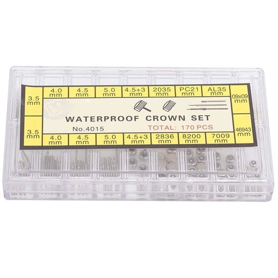 Kit di riparazione orologio Premium - Braccia in acciaio inossidabile - Set di attrezzi - Duraturo - Portatile - Facile da utilizzare - Kit di riparazione orologio