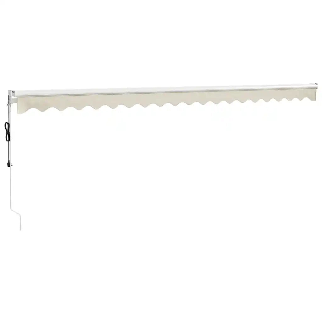 Tenda Sole Automatica Retrattile Crema 5x3 m 3154480