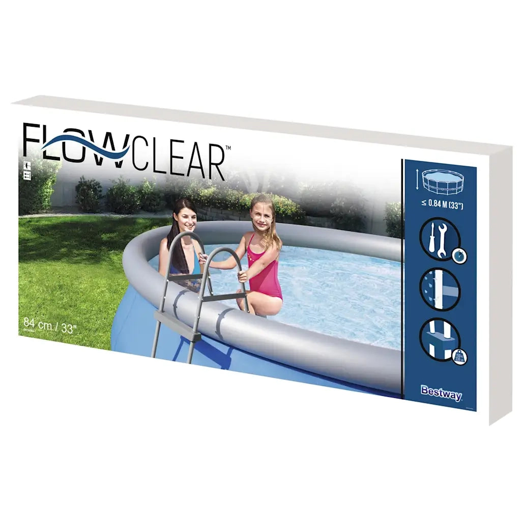 Bestway Scaletta per Piscina a 2 Gradini Flowclear 84 cm 3202528