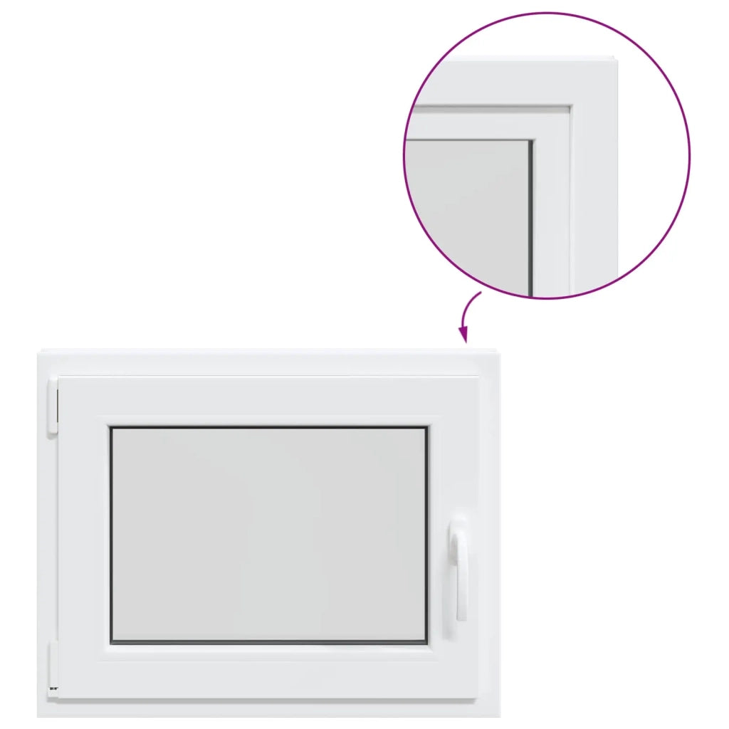 Finestra per Soffitta RISOR 50 x 55 cm PVC e Vetro 42047917