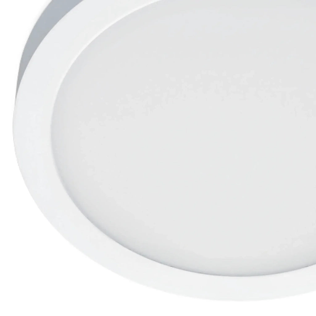 LÚZETE - DOWNLIGHT LED DA SUPERFICIE CIRCOLARE 24W 3000K-6000K Ø 29,5 CM BIANCO