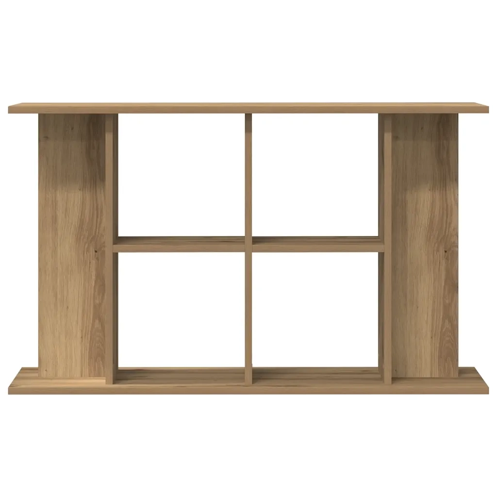 Supporto per acquario artigianale in rovere 100x40x60 cm in legno ingegnerizzato 857275